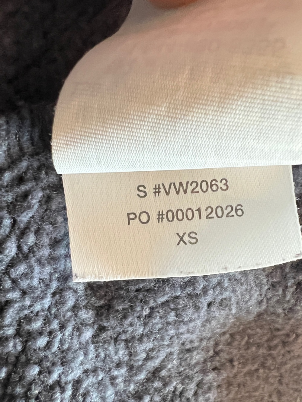 Vuori Restore Oversized Crew 2.0 Grey-Blue (Azure?) Nongender XS - Picture 5 of 7